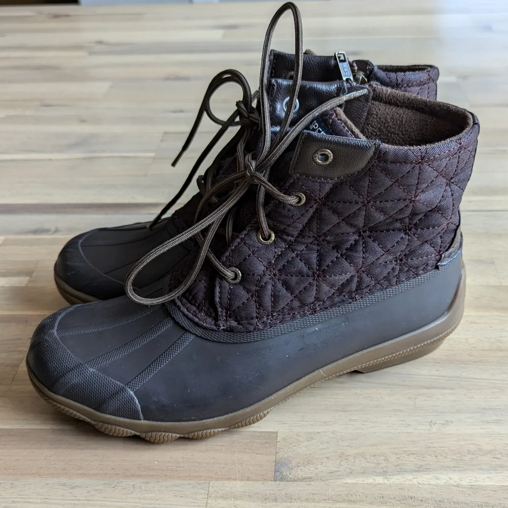 SPERRY‎ Top-Sider Saltwater Brown Duck Boots